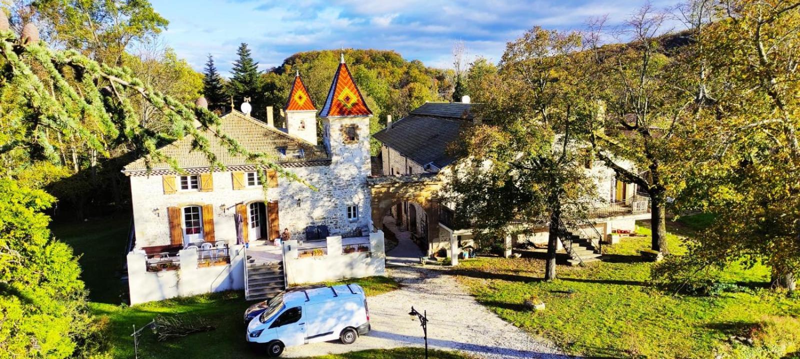 Bed and Breakfast Domaine Des Chabriers Ourches Exteriér fotografie